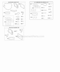 EngineValve Gasket Set Carburetor Overhaul Kit Diagram and Parts List for 40H777-0025-G5  Briggs and Stratton Engine